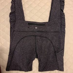Lululemon herringbone warm leggings Size 6